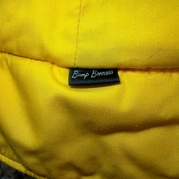 Vintage Bump Bonnets Ski Hat Headware Ear Flaps Yellow Flat Bill With Visor - Picture 6 of 7